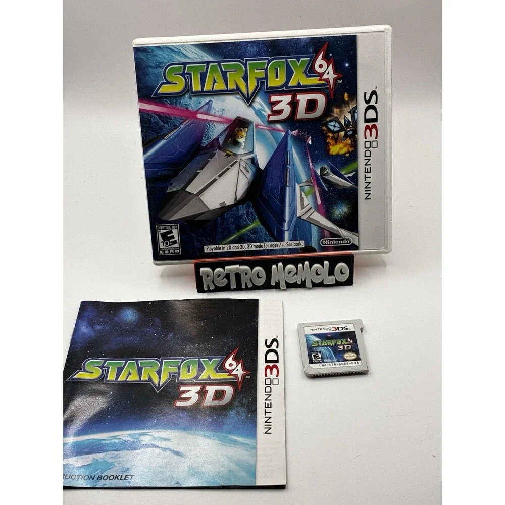 Star Fox 64 3D (Nintendo 3DS, 2011) CIB Complete TESTED First Print
